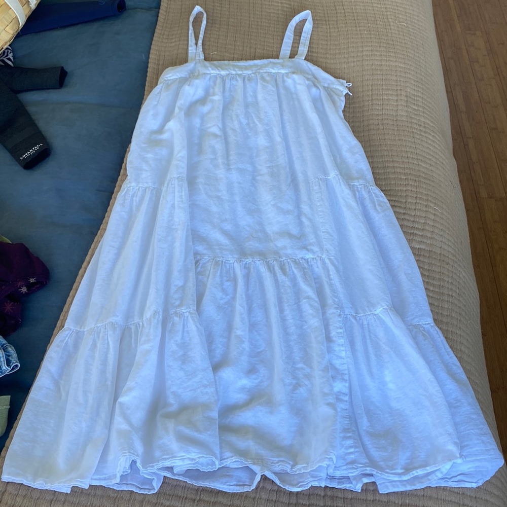 Jenni Kayne White Maxi Sundress